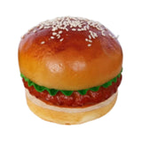 Maxbell Artificial Hamburger Festival Teaching Aid Living Room Fake Food Bread Model