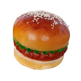 Maxbell Artificial Hamburger Festival Teaching Aid Living Room Fake Food Bread Model