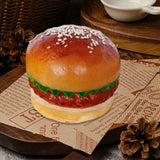 Maxbell Artificial Hamburger Festival Teaching Aid Living Room Fake Food Bread Model