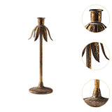 Maxbell Iron Candle Holder Antique Retro Design for Dining Table Living Room Bedroom