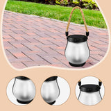 Maxbell Dancing Flame Solar Lantern Gift Decor Landscape Lamp for Lawn Patio Outside