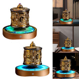 Maxbell Buddhist Prayer Wheel Buddhism Fengshui for Tabletop Car Dashboard Household Six Words Mantra