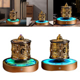 Maxbell Buddhist Prayer Wheel Buddhism Fengshui for Tabletop Car Dashboard Household Six Words Mantra