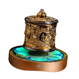 Maxbell Buddhist Prayer Wheel Buddhism Fengshui for Tabletop Car Dashboard Household Six Words Mantra