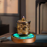 Maxbell Buddhist Prayer Wheel Buddhism Fengshui for Tabletop Car Dashboard Household Six Words Mantra