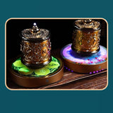 Maxbell Buddhist Prayer Wheel Buddhism Fengshui for Tabletop Car Dashboard Household Mural