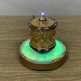 Maxbell Buddhist Prayer Wheel Buddhism Fengshui for Tabletop Car Dashboard Household Mural