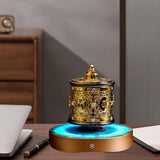 Maxbell Buddhist Prayer Wheel Buddhism Fengshui for Tabletop Car Dashboard Household Mural
