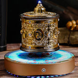 Maxbell Buddhist Prayer Wheel Buddhism Fengshui for Tabletop Car Dashboard Household Mural