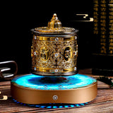 Maxbell Buddhist Prayer Wheel Buddhism Fengshui for Tabletop Car Dashboard Household Mural