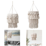 Maxbell Lamps Shade Boho Ornament Lamps Cover for Living Room Restaurant Kitchen Total Length 73 cm