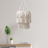 Maxbell Lamps Shade Boho Ornament Lamps Cover for Living Room Restaurant Kitchen Total Length 73 cm