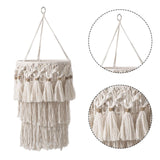 Maxbell Lamps Shade Boho Ornament Lamps Cover for Living Room Restaurant Kitchen Total Length 76 cm
