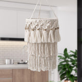 Maxbell Lamps Shade Boho Ornament Lamps Cover for Living Room Restaurant Kitchen Total Length 76 cm