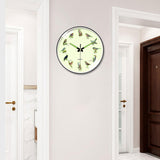 Maxbell Bird Themed Wall Clock Silent Round Gifts Wall Decor for Office School Study Black