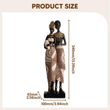 Maxbell African Statue Home Decor Aesthetic Ornament Shelf Housewarming Resin Statue