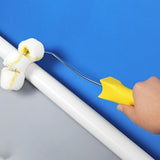 Maxbell Pipe Paint Roller Versatile with Frame Kit for Pole Water Pipe Painting Tool