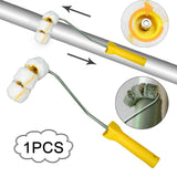 Maxbell Pipe Paint Roller Versatile with Frame Kit for Pole Water Pipe Painting Tool