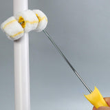 Maxbell Pipe Paint Roller Versatile with Frame Kit for Pole Water Pipe Painting Tool