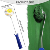 Maxbell Corner Paint Roller Home Improvement Projects for Home Office Wall Hand Tool 1 Head