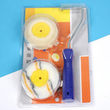 Maxbell Corner Paint Roller Home Improvement Projects for Home Office Wall Hand Tool 2 Heads