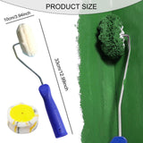 Maxbell Corner Paint Roller Home Improvement Projects for Home Office Wall Hand Tool 2 Heads