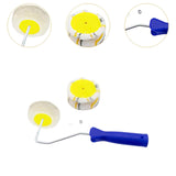 Maxbell Corner Paint Roller Home Improvement Projects for Home Office Wall Hand Tool 2 Heads