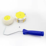Maxbell Corner Paint Roller Home Improvement Projects for Home Office Wall Hand Tool 2 Heads