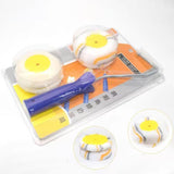 Maxbell Corner Paint Roller Home Improvement Projects for Home Office Wall Hand Tool 2 Heads