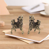 Maxbell 2x Feng Shui Pixiu Statue Chinese Mythical Beast for Office Bedroom Tabletop
