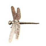 Maxbell Dragonfly Statue Collectible Brass Dragonfly Figurines for Patio Lawn Office