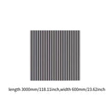 Maxbell Wall Panels Background Decoration Peel and Stick for Office Playroom Bedroom 3m Gray