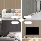 Maxbell Wall Panels Background Decoration Peel and Stick for Office Playroom Bedroom 3m Gray