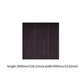 Maxbell Wall Panels Background Decoration Peel and Stick for Office Playroom Bedroom 3m Dark Brown