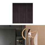Maxbell Wall Panels Background Decoration Peel and Stick for Office Playroom Bedroom 10m Dark Brown