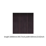 Maxbell Wall Panels Background Decoration Peel and Stick for Office Playroom Bedroom 10m Dark Brown