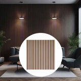 Maxbell Wall Panels Background Decoration Peel and Stick for Office Playroom Bedroom 3m Khaki