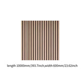 Maxbell Wall Panels Background Decoration Peel and Stick for Office Playroom Bedroom 10m Khaki