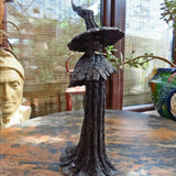 Maxbell Witch Statue Gothic Collection Halloween Decoration for Entrance Mantel Home