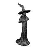 Maxbell Witch Statue Gothic Collection Halloween Decoration for Entrance Mantel Home