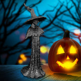Maxbell Witch Statue Gothic Collection Halloween Decoration for Entrance Mantel Home