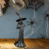 Maxbell Witch Statue Gothic Collection Halloween Decoration for Entrance Mantel Home
