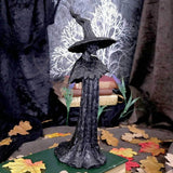 Maxbell Witch Statue Gothic Collection Halloween Decoration for Entrance Mantel Home