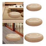 Maxbell Tatami Floor Pillow Decor Creative Bohemian Seat Mat for Balcony Yoga Garden 40cm Dia