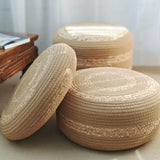 Maxbell Tatami Floor Pillow Decor Creative Bohemian Seat Mat for Balcony Yoga Garden 40cm Dia