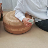 Maxbell Tatami Floor Pillow Decor Creative Bohemian Seat Mat for Balcony Yoga Garden 40cm Dia