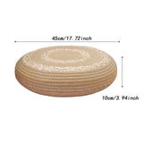 Maxbell Tatami Floor Pillow Decor Creative Bohemian Seat Mat for Balcony Yoga Garden 45cm Dia