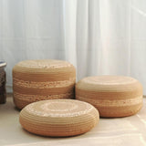 Maxbell Tatami Floor Pillow Decor Creative Bohemian Seat Mat for Balcony Yoga Garden 45cm Dia