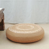 Maxbell Tatami Floor Pillow Decor Creative Bohemian Seat Mat for Balcony Yoga Garden 50cm Dia