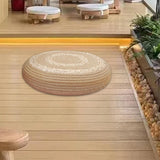 Maxbell Tatami Floor Pillow Decor Creative Bohemian Seat Mat for Balcony Yoga Garden 50cm Dia